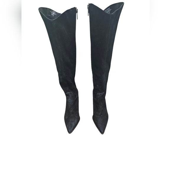 Vince Camuto Knee High  Suede  Boots  Black NWOT. Size 5 - Picture 5 of 10